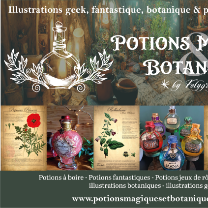 Potions magiques & Botaniques - Folygraphik
